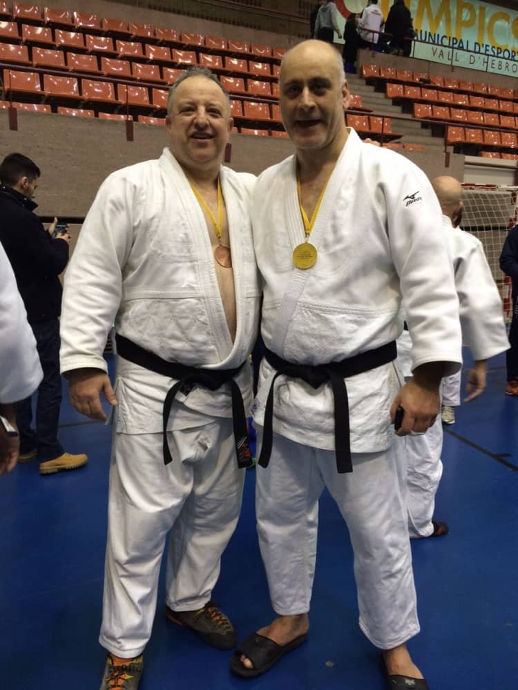 Francisco Beltrán, tercer puesto en el ‘ I Torneig Internacional de Judo Veterans en Barcelona