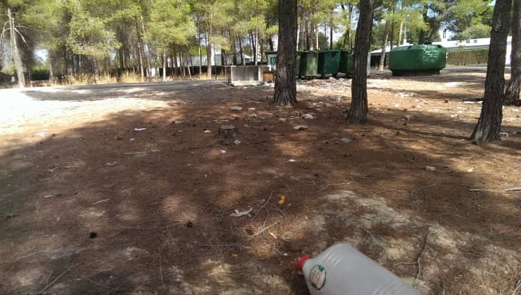 El PSOE pide la limpieza de la zona de ‘Casas de Menor’