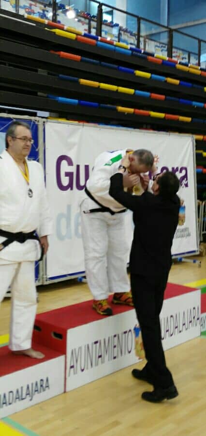 Francisco Beltrán se proclama Campeón de España de Judo Veteranos en el campeonato Guadalajara 2016