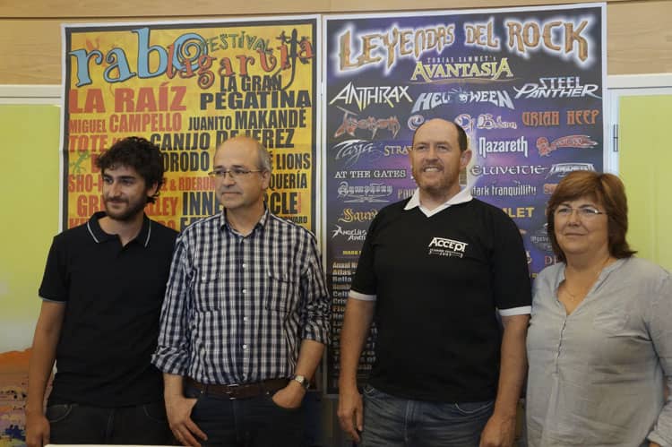 Más de cien bandas actuarán en Villena en los festivales Leyendas del rock y Rabolagartija
