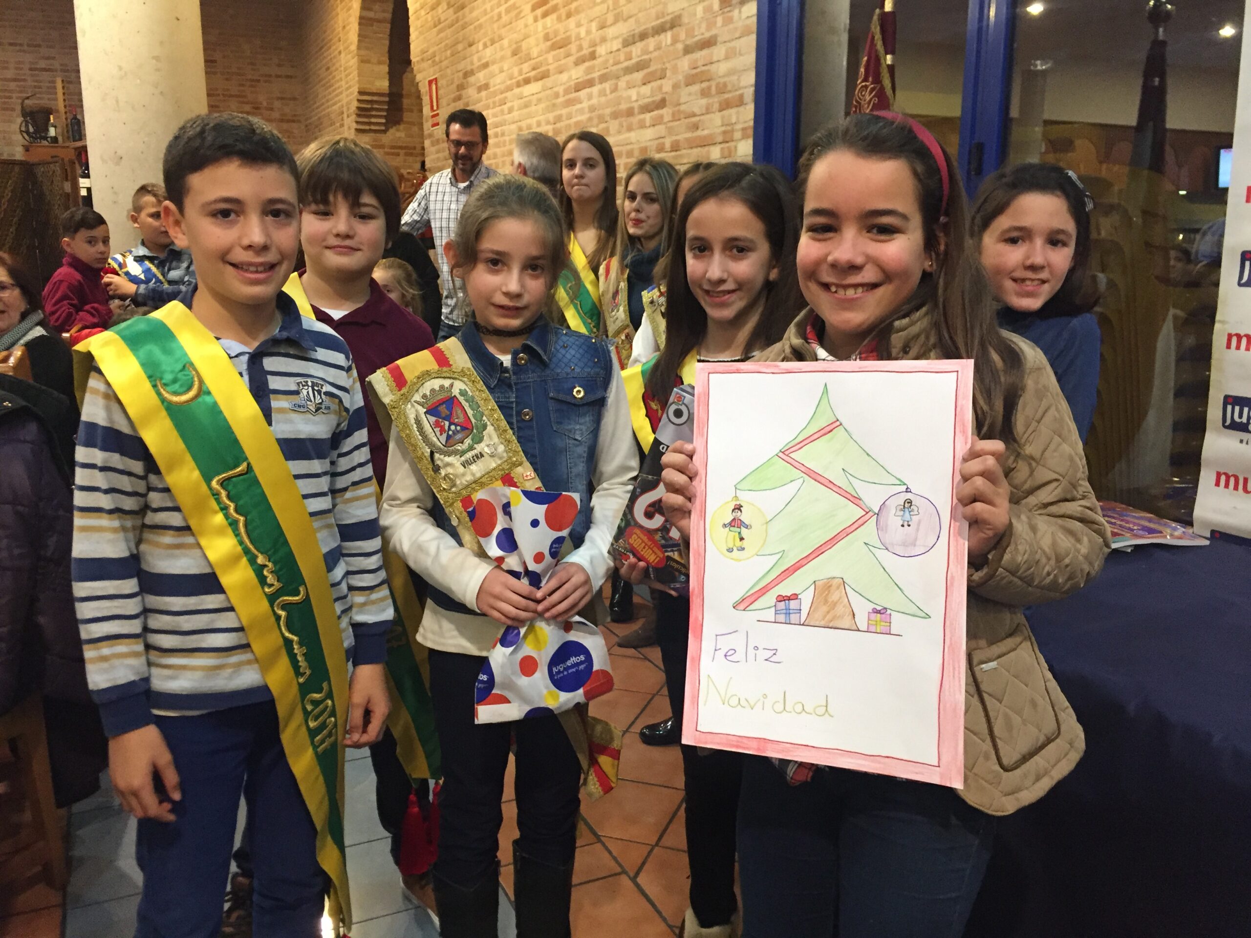 Premios del XIII Concurso de Dibujo Infantil “Villena y la Nalvidad”