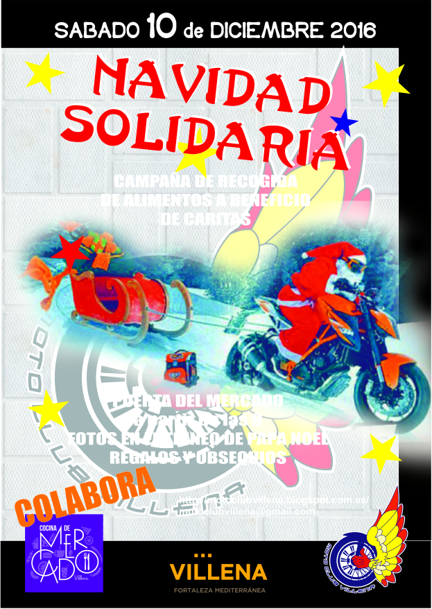 Navidad solidaria del Moto Club Villena
