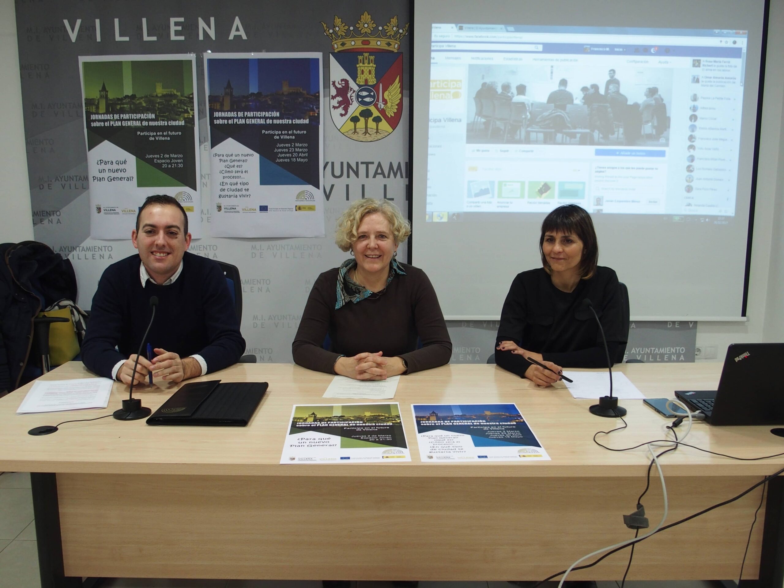 Jornadas de Participación Ciudadana para el nuevo Plan General de Ordenación Urbana en Villena