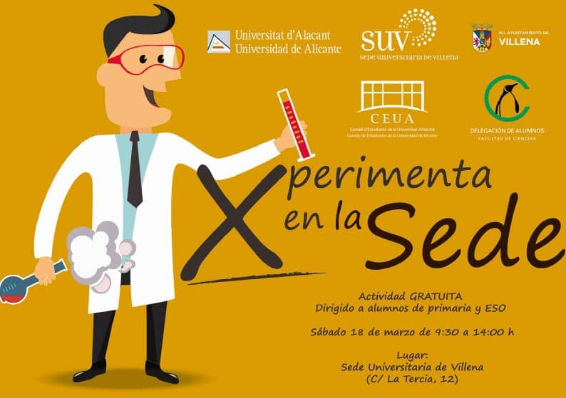 La Sede Universitaria de Villena organiza la jornada Xperimenta