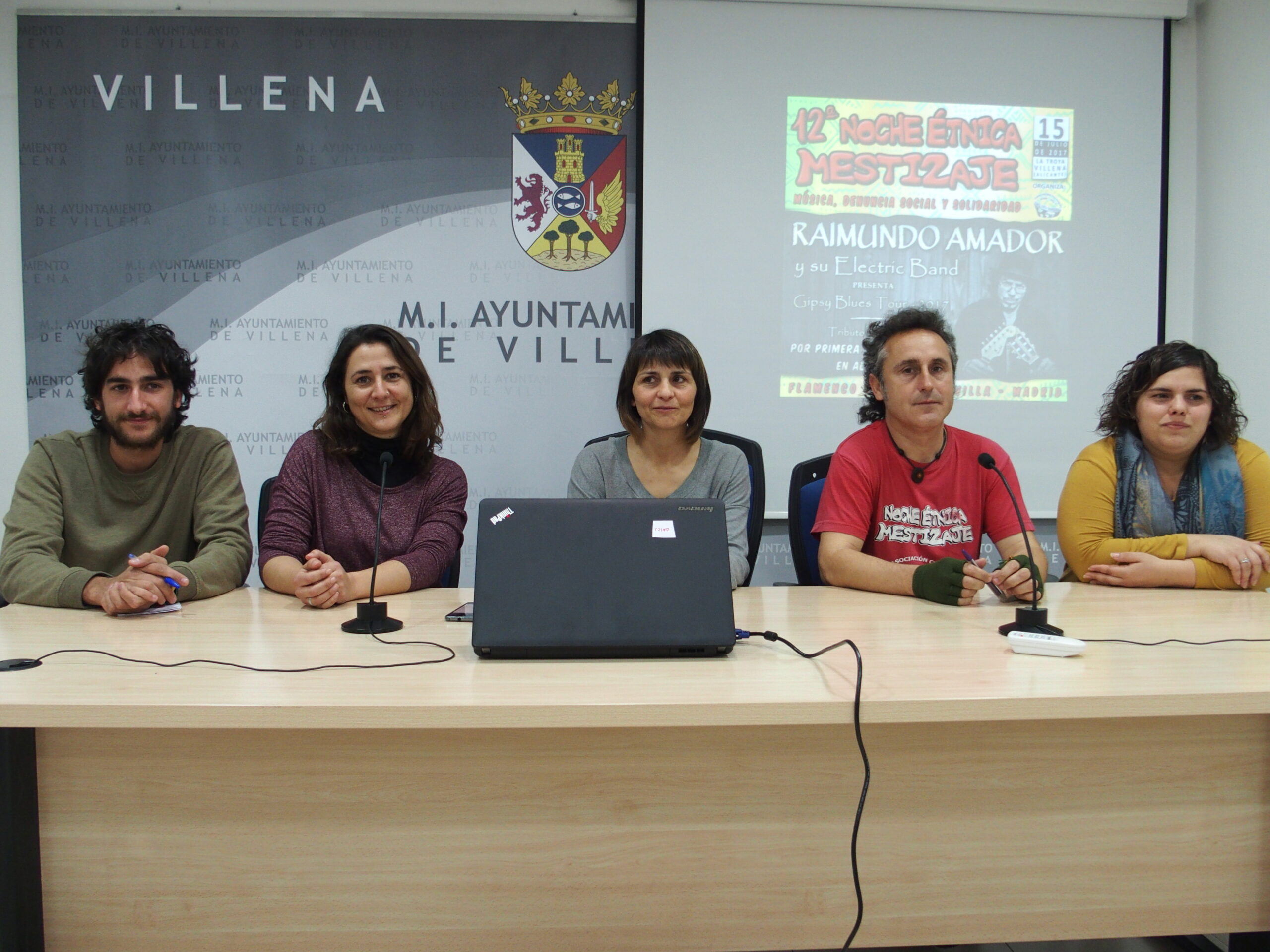 Raimundo Amador encabeza el cartel de la XII Noche  Étnica Mestizaje Somos Anti Xenofobia de Villena