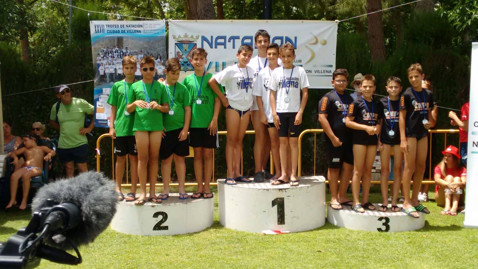 Unos 450 nadadores participan en el XXVII edición del Trofeo de Natación Ciudad de Villena