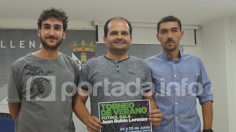 El polideportivo de Villena acogerá el Torneo de Fútbol Sala Juan Rubio Lorenzo