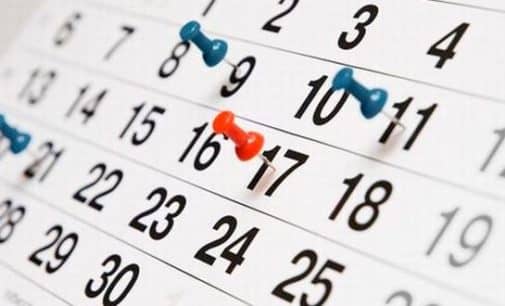 Calendario con los 11 días festivos y domingos hábil para la apertura comercial en 2021