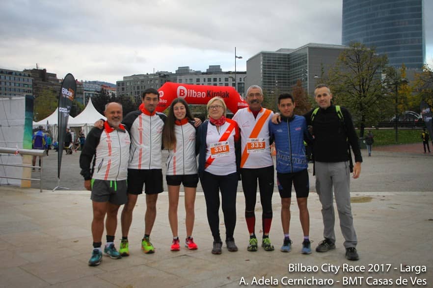 El Club Villena Orientación en el Bilbao City Race