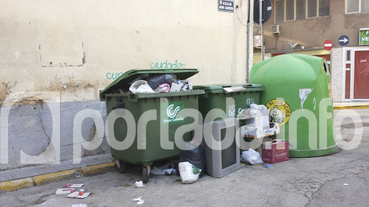 Calendario de recogida de residuos 2019 en Villena