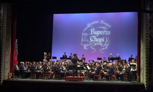 La Sociedad Musical Ruperto Chapí celebra Santa Cecilia 2017