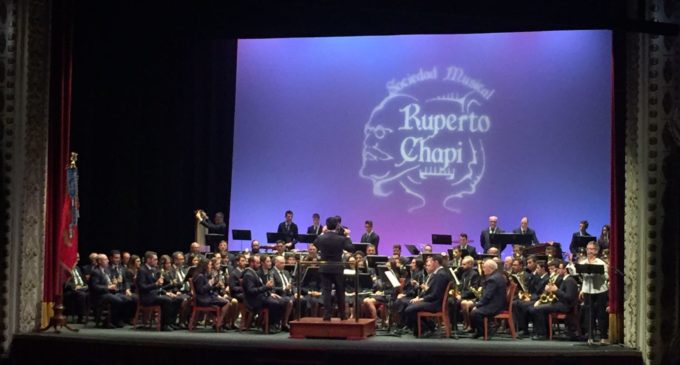 La Sociedad Musical Ruperto Chapí celebra Santa Cecilia 2017