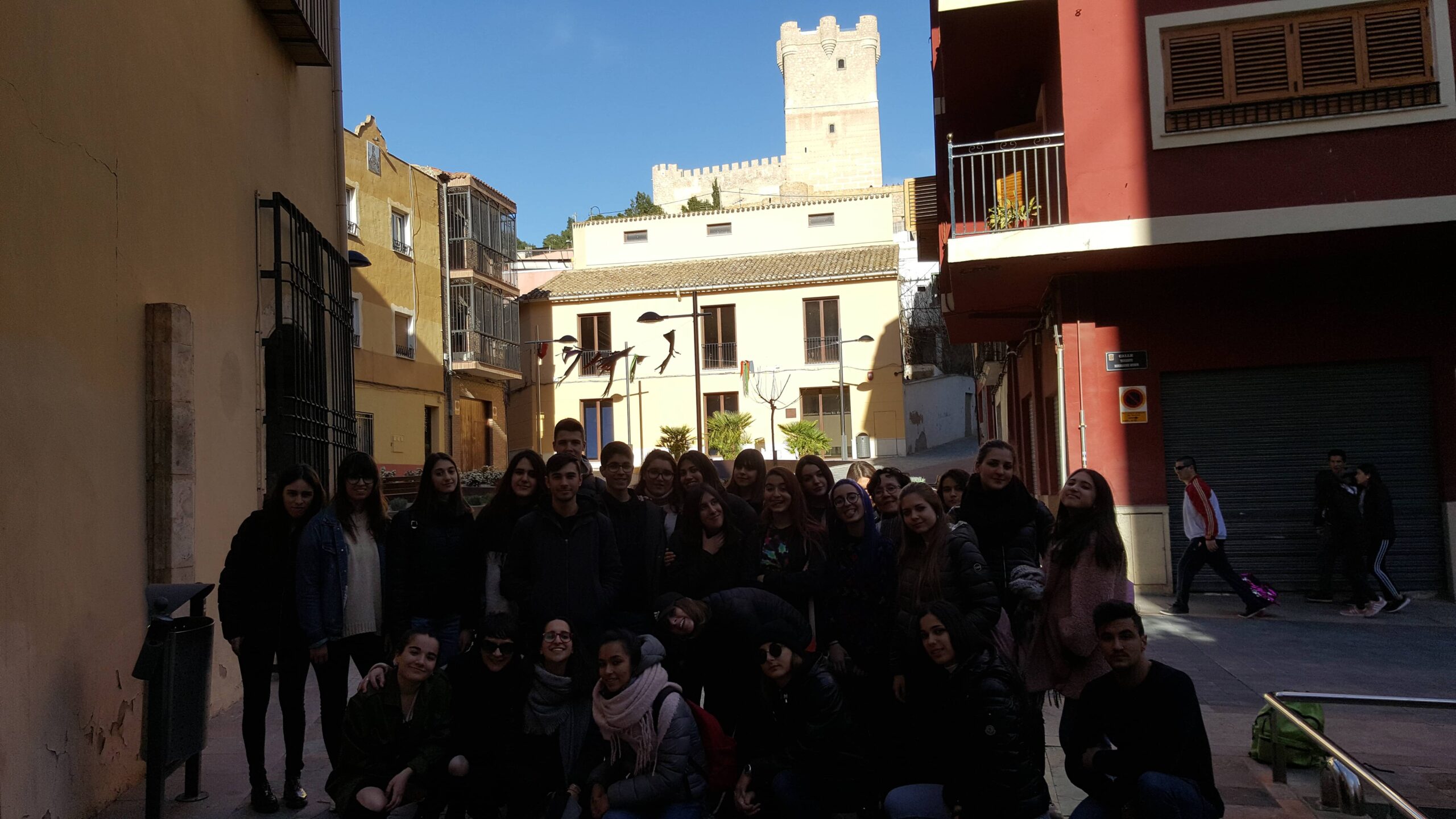 Un grupo de alumnos italianos visita el IES Las Fuentes