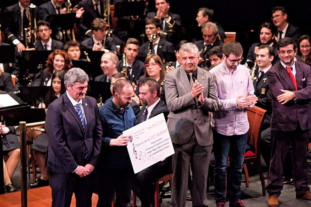 Enrique Alborch y Alfonso Yépez, ganadores del VI concurso de música festera  “Compositor Manuel Carrascosa”