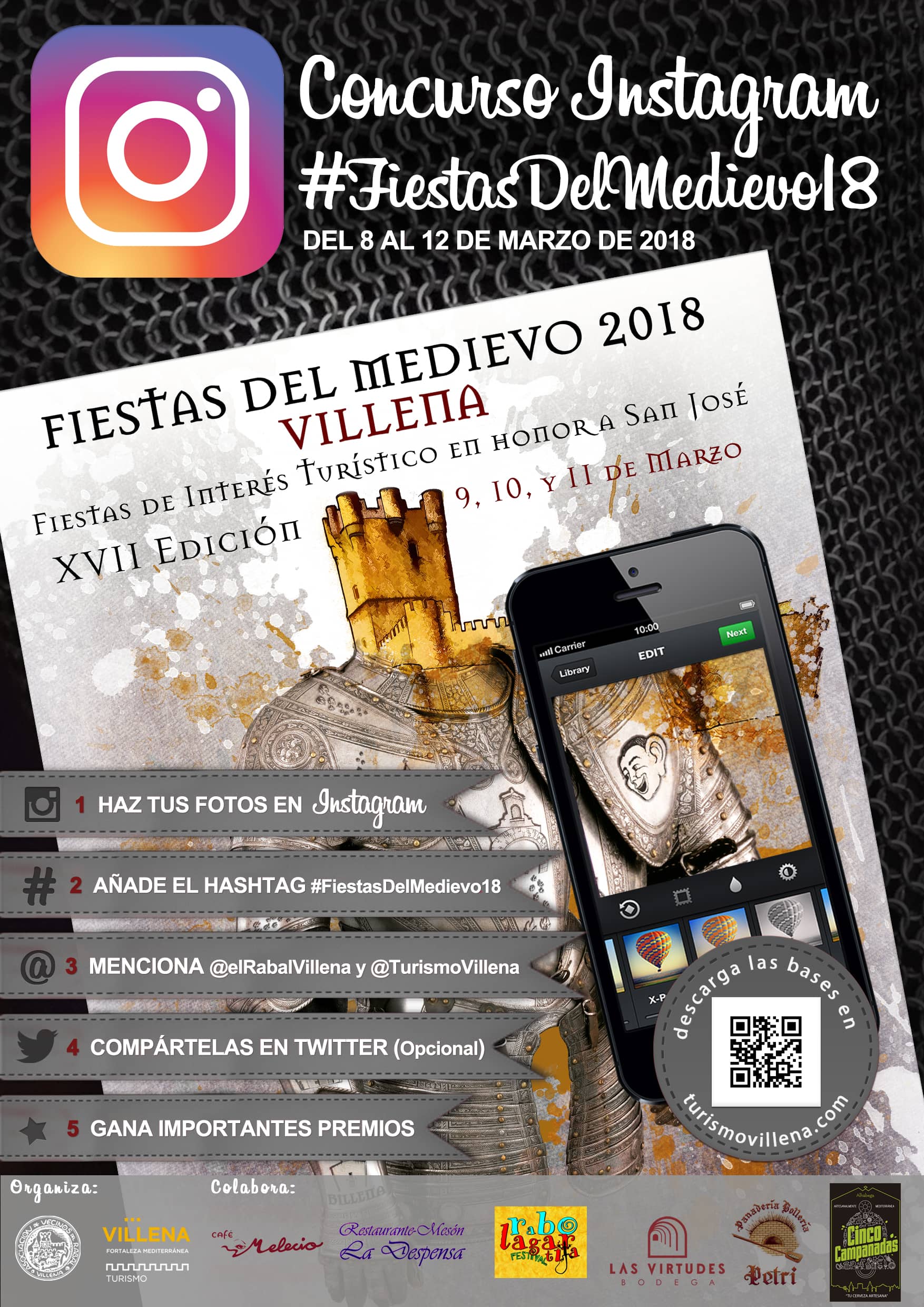 Concurso Instagram Villena Medieval