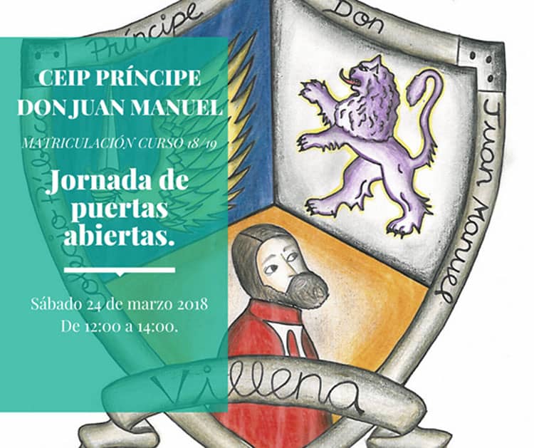 Jornadas de puertas abiertas del colegio Príncipe Don Juan Manuel