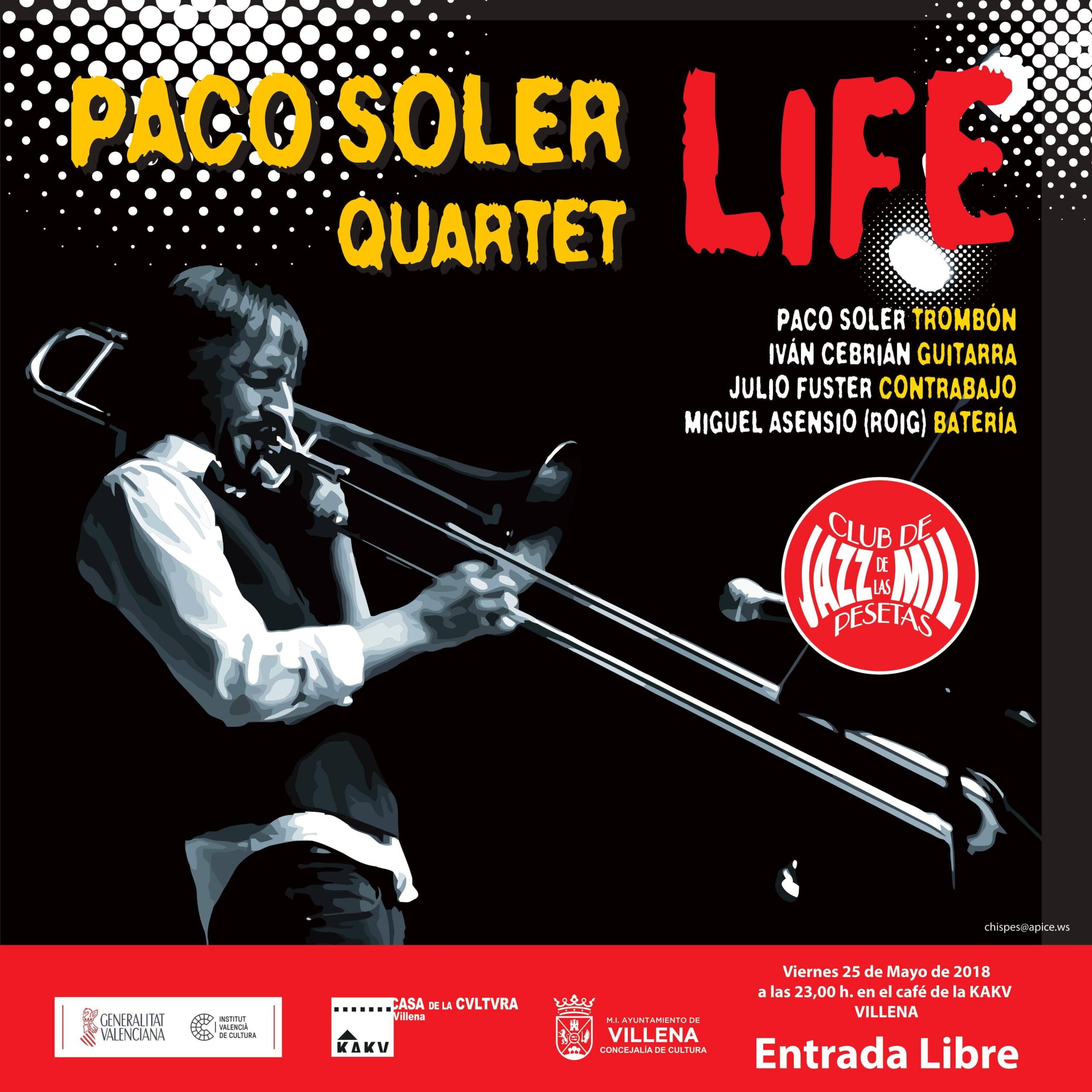 Paco Soler presenta su nuevo trabajo “Life”