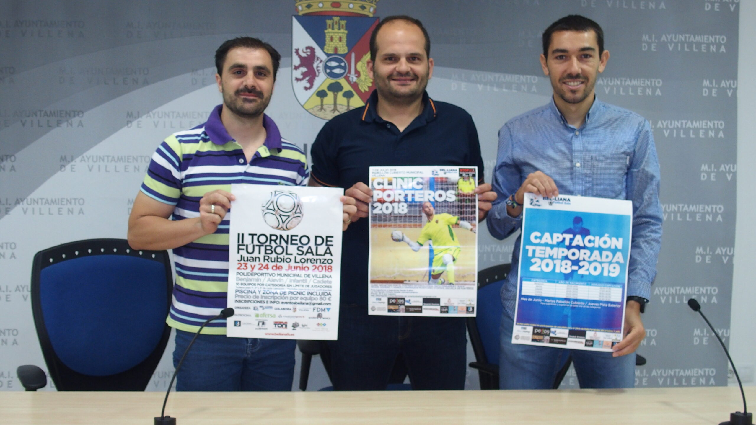 Este fin de semana se celebra el torneo junior de fútbol sala Juan Rubio en el Polideportivo Municipal