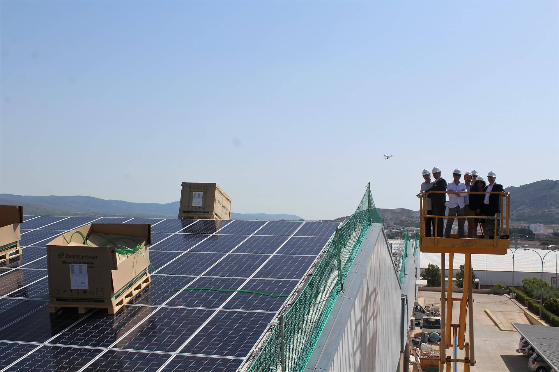 La empresa villenense, TexAthenea contará con la instalación fotovoltaica para autoconsumo  más grande de España