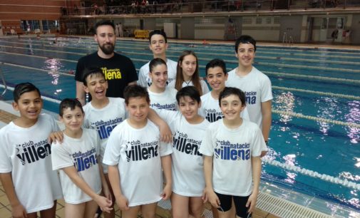El Club Natación Villena en la fase provincial de los Jocs Sportius