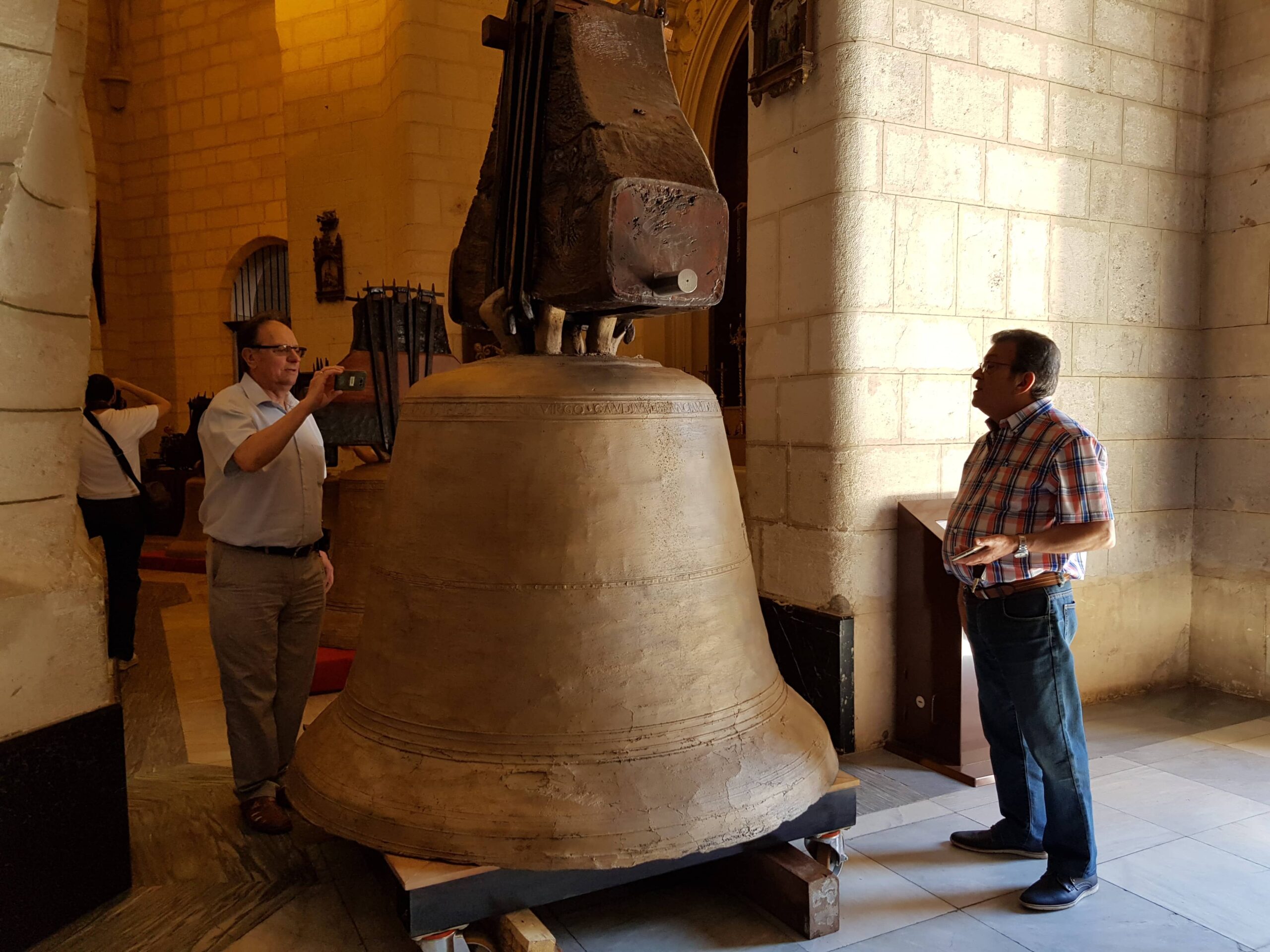 Las campanas de Santiago se exhibirán en el templo hasta el 7 de agosto