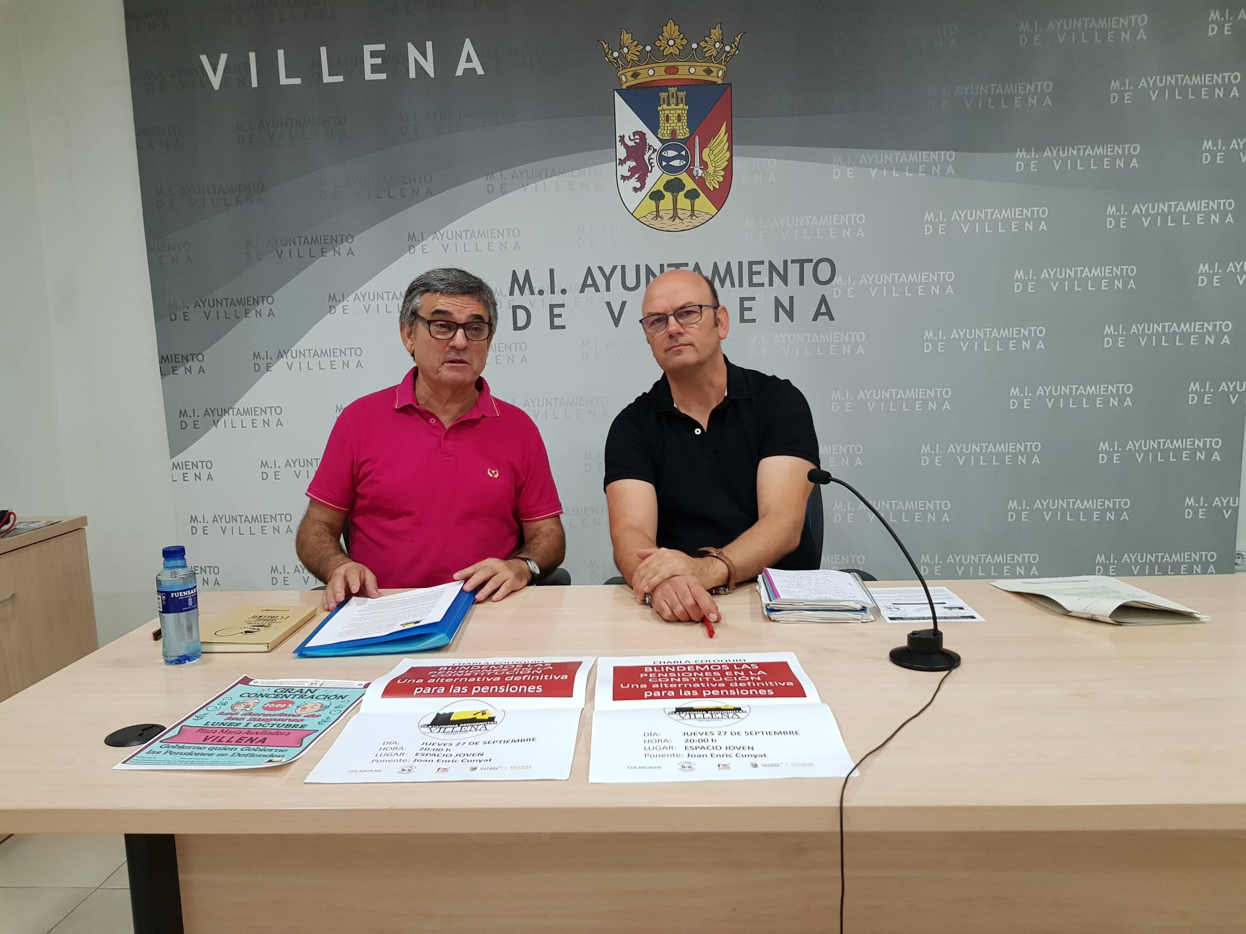 La Plataforma de Pensionistas de Villena  anima a la movilización ciudadana con tres nuevas actividades