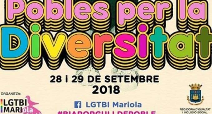Biar acoge el 28 y 29 de septiembre la tercera Trobada de Pobles per la Diversitat del colectivo LGTBI MARIola