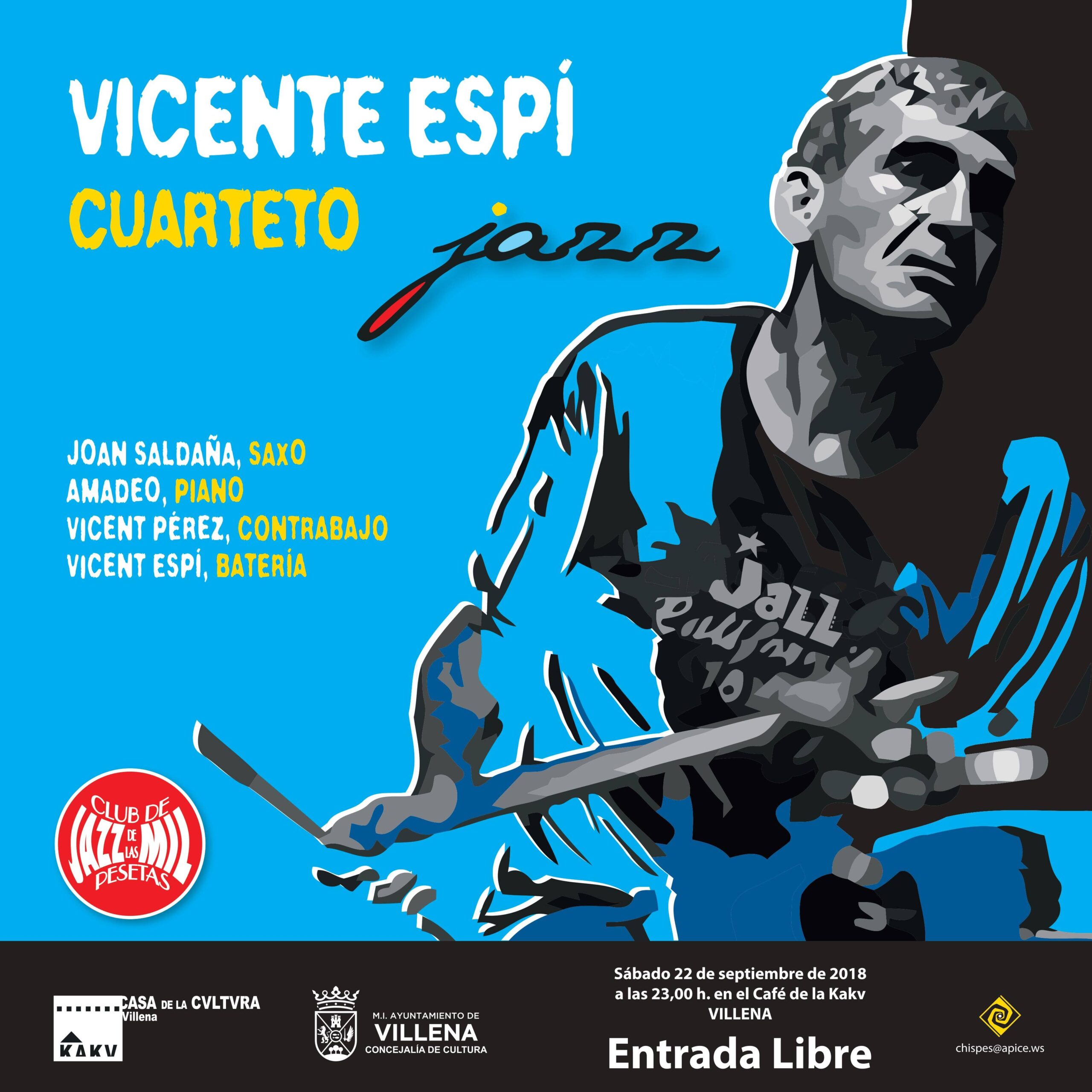 Los conciertos del Club de Jazz vuelven con Vicente Espí