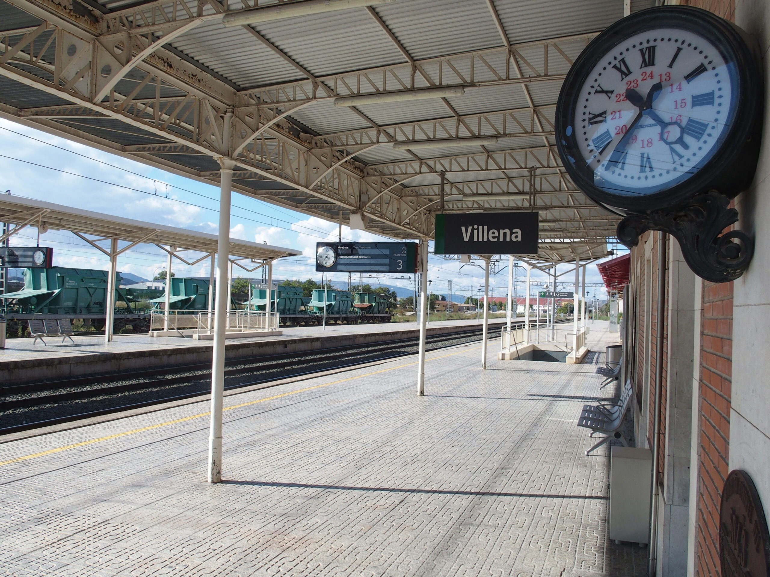 El lunes se inaugura la nueva frecuencia de trenes entre Alicante y Villena