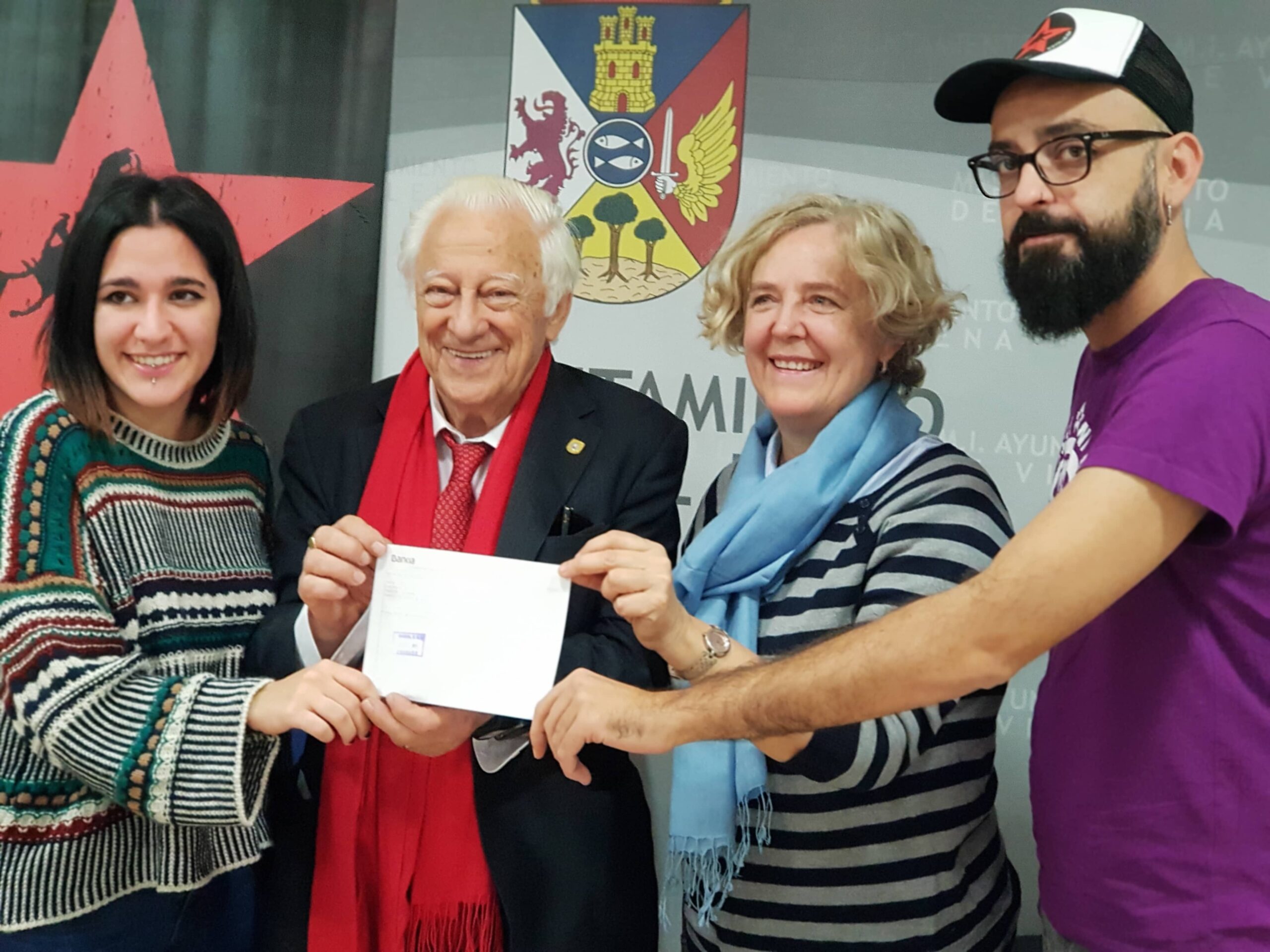 Donan 1680 euros a Mensajeros de la Paz para la lucha contra la violencia de género