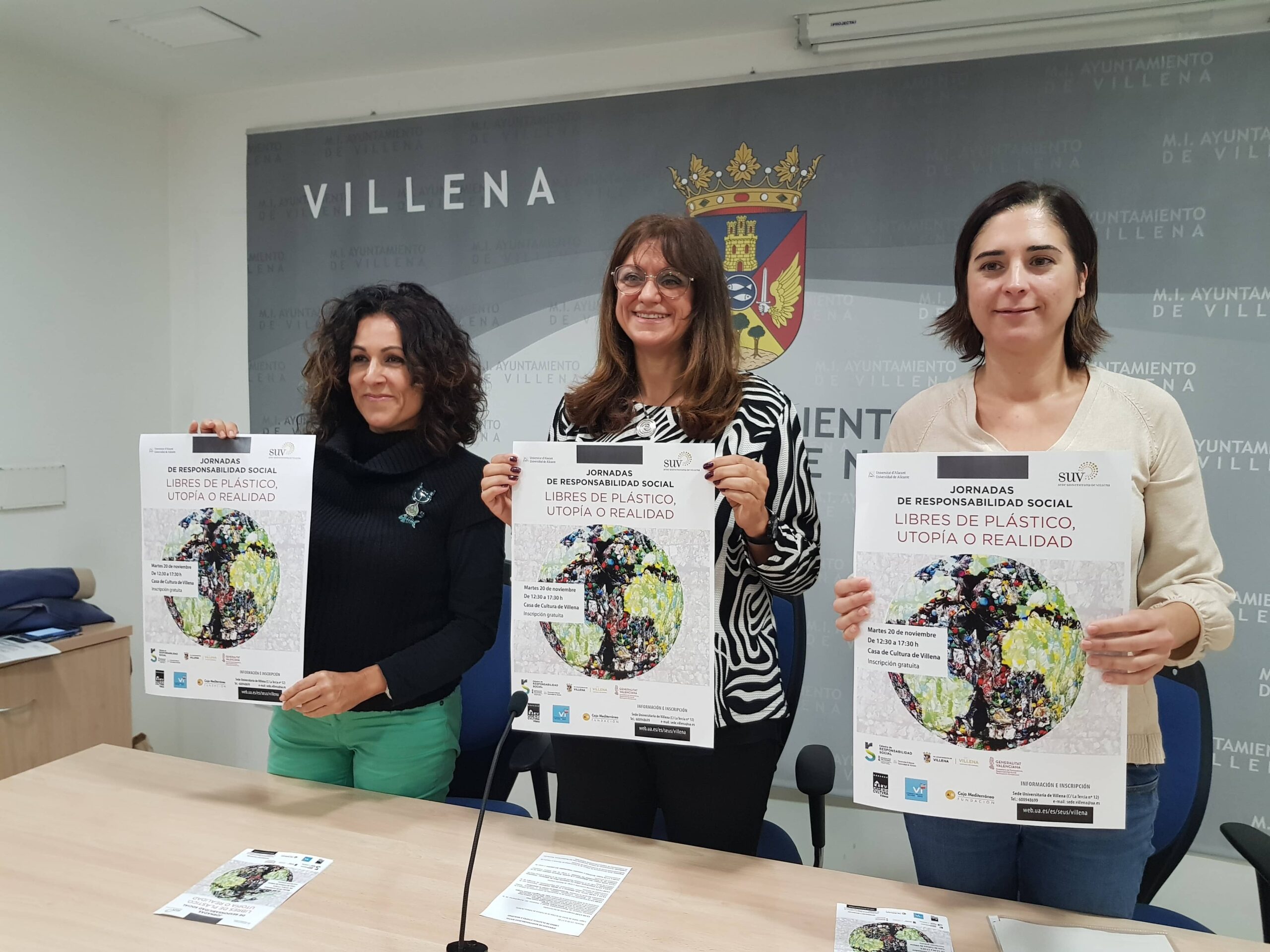 La Sede Universitaria de Villena organiza unas jornadas sobre alternativas al abuso de plásticos