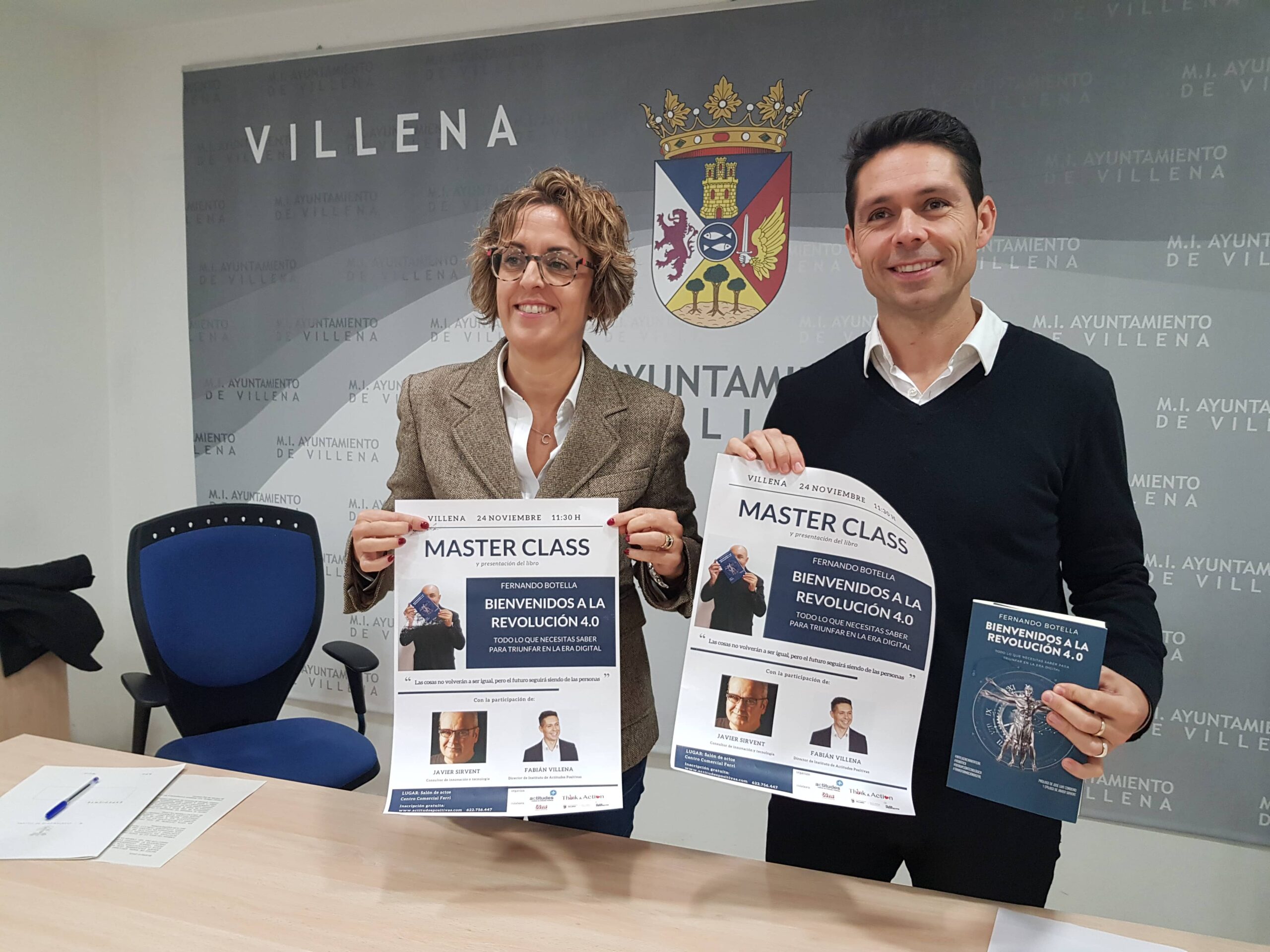 Fernando Botella presentará en Villena su libro “Bienvenidos a la Revolución 4.0”