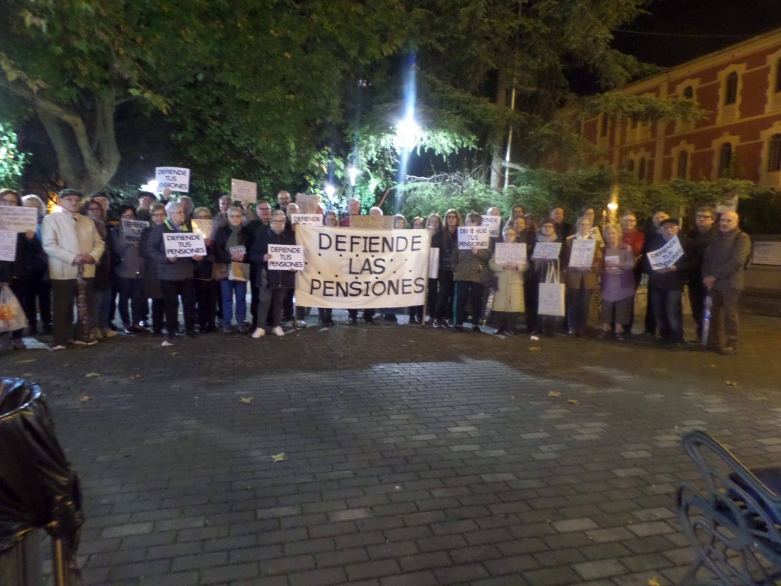 Los pensionistas se manifestarán el 15 de diciembre en Alicante