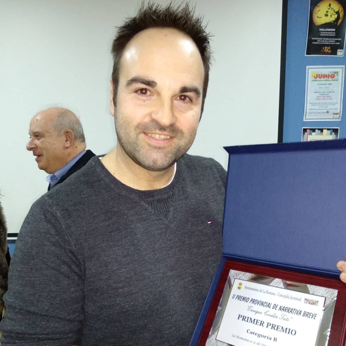 El villenense, Javier Samper, gana  II Premio Provincial de Narrativa Breve “Enrique Cerdán Tato”