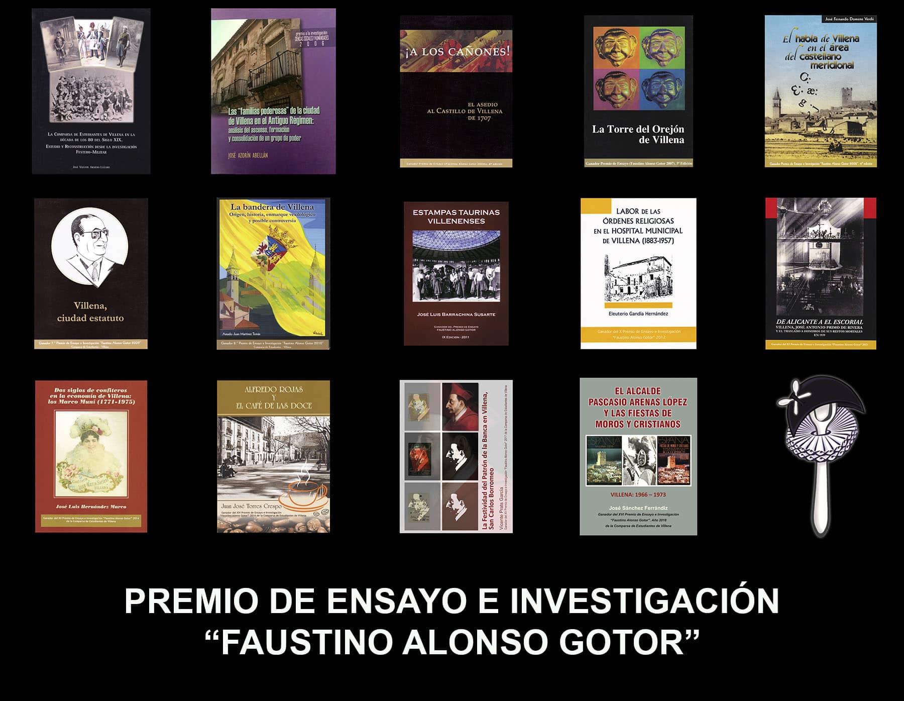 La Comparsa de Estudiantes de Villena convoca la edición XVII del Premio de Ensayo e Investigación “Faustino Alonso Gotor”