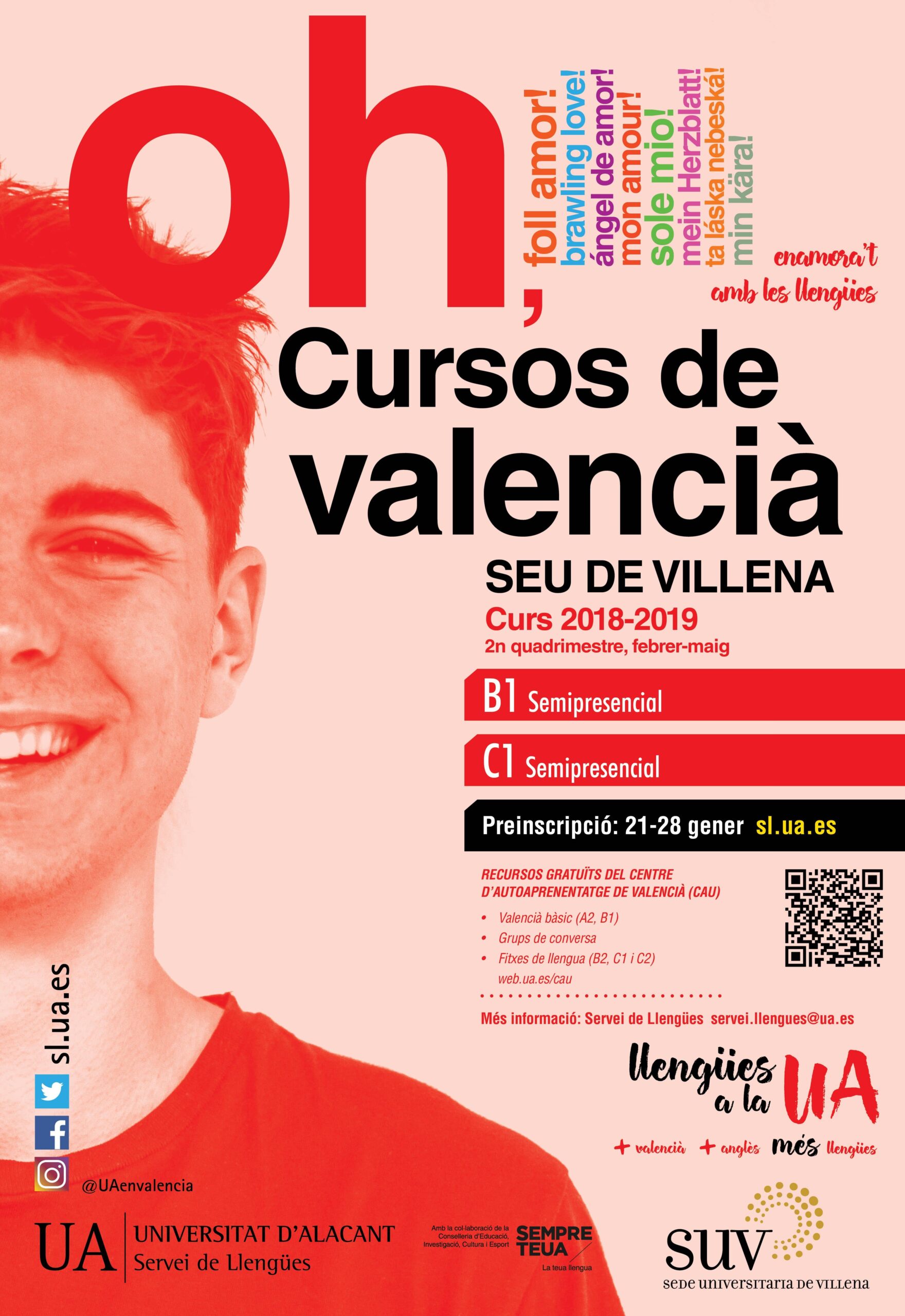 La UA oferta nuevos cursos de valenciano en la sede de Villena