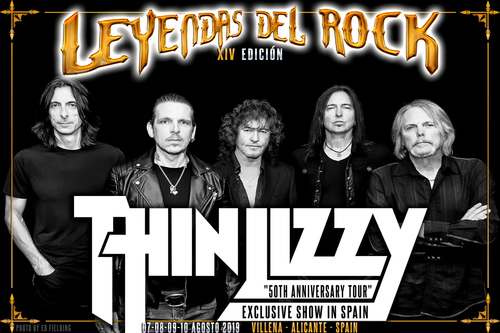 Thin Lizzy, segundo cabeza de cartel de Leyendas del Rock 2019