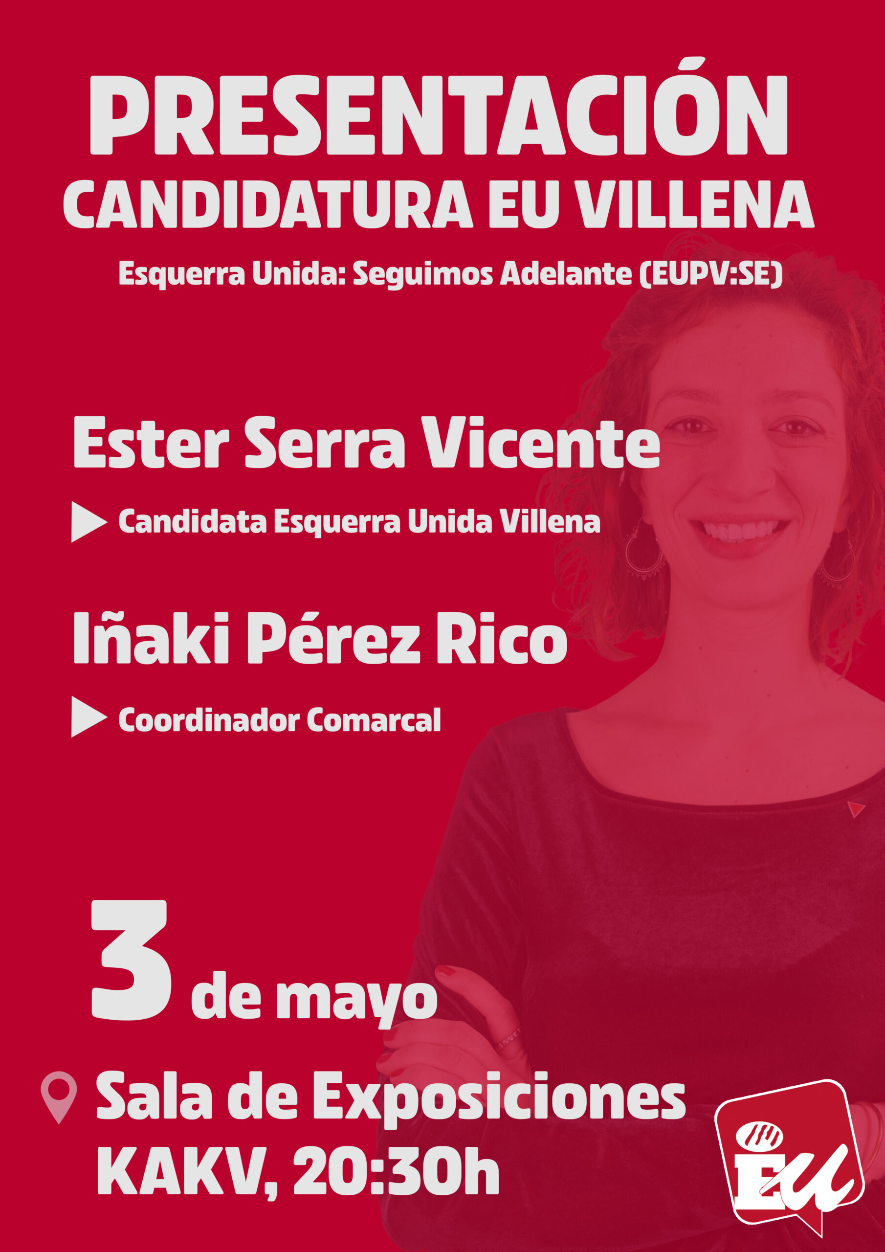 Presentación candidatura de Esquerra Unida Villena
