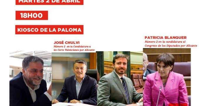 El martes visitan Villena los diputados socialistas Patricia Blanquer y Herick Campos