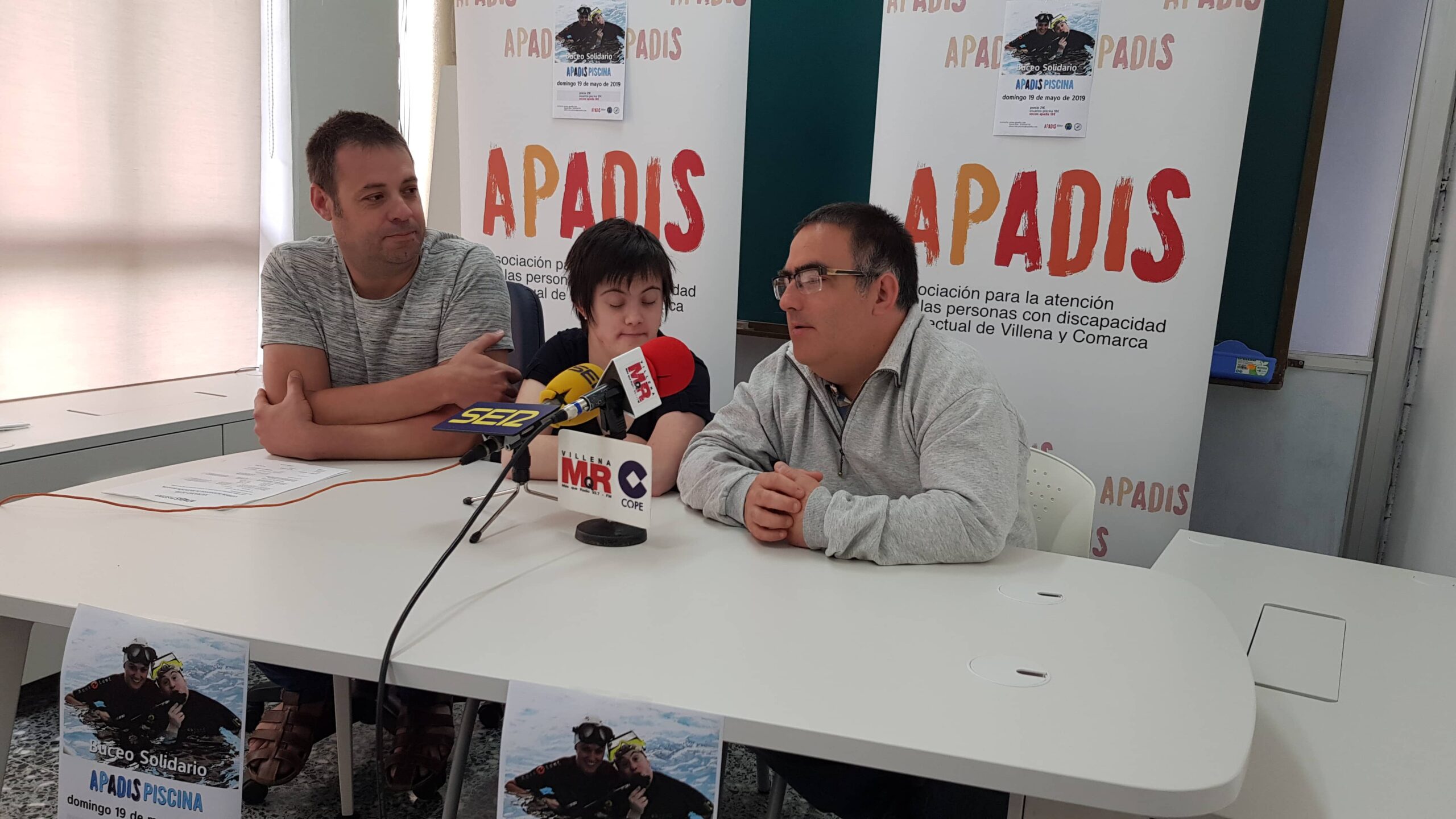 Apadis organiza  una nueva jornada de buceo solidario