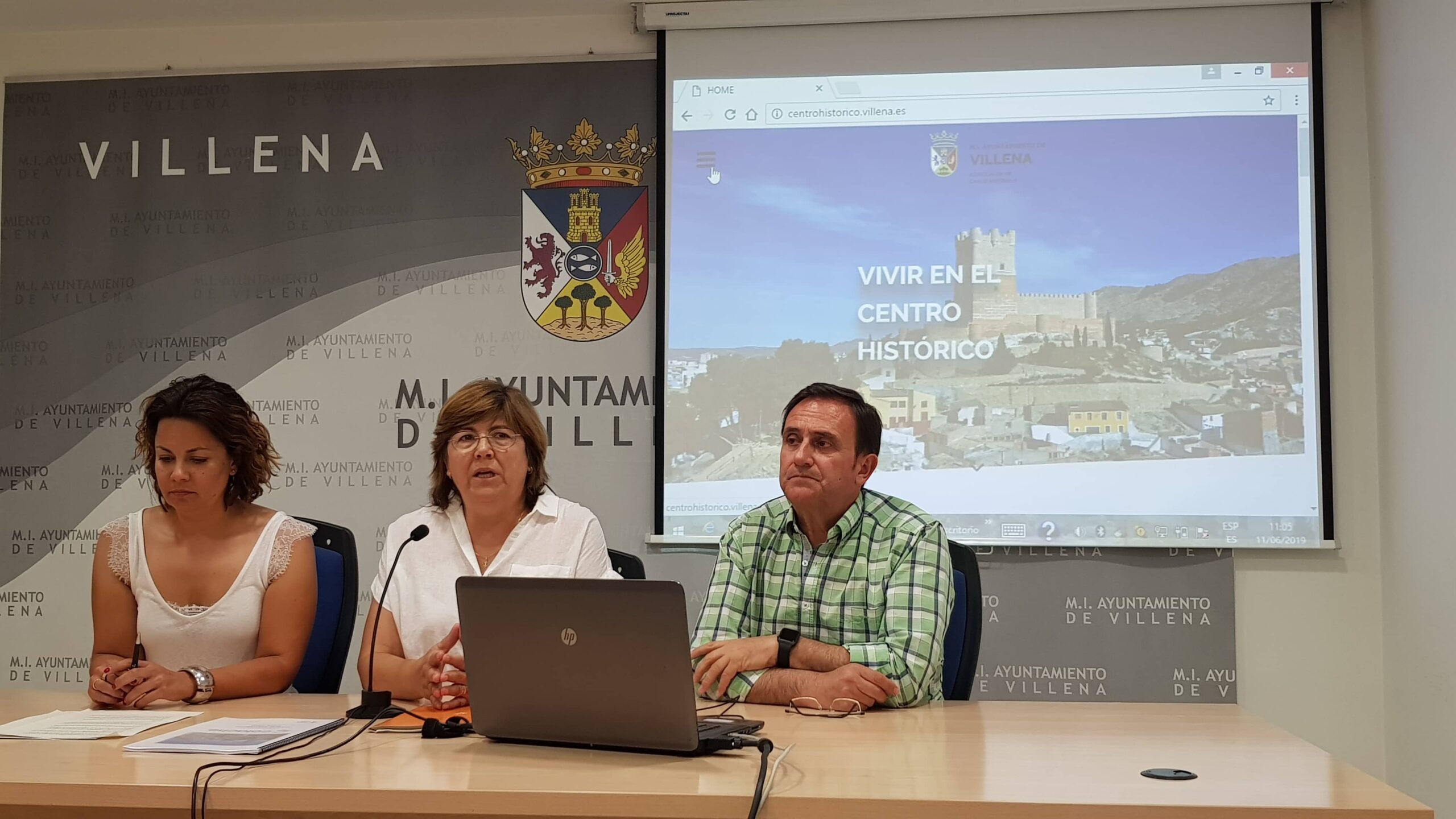 Villena presenta la nueva página web del casco histórico