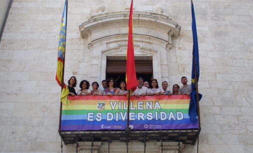 El Ayuntamiento Villena  se suma a la celebración del Día Internacional del Orgullo LGTBIQ