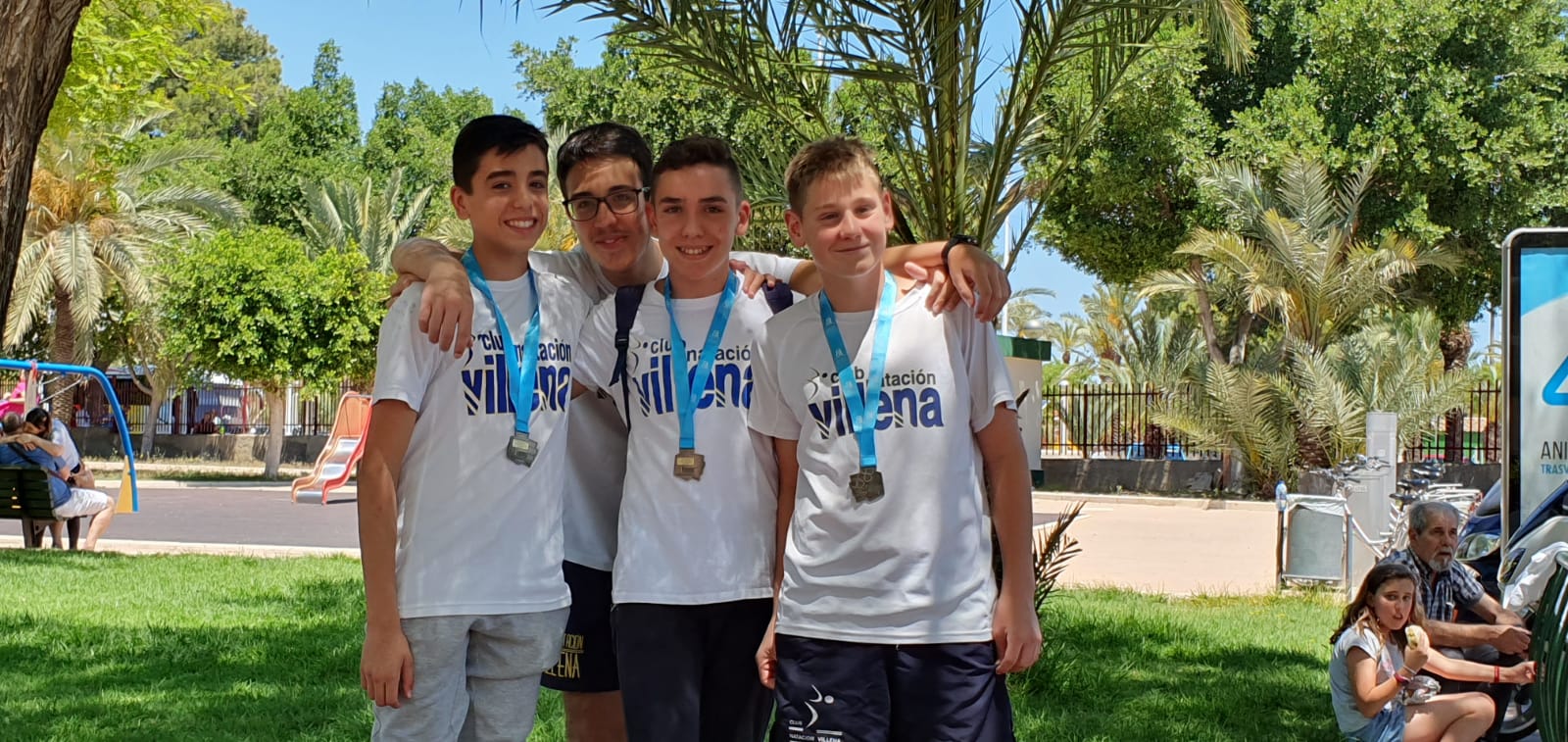 Tres podiums y dos mínimas Autonómicas para el Club Natación Villena en el Trofeo de la Diputación