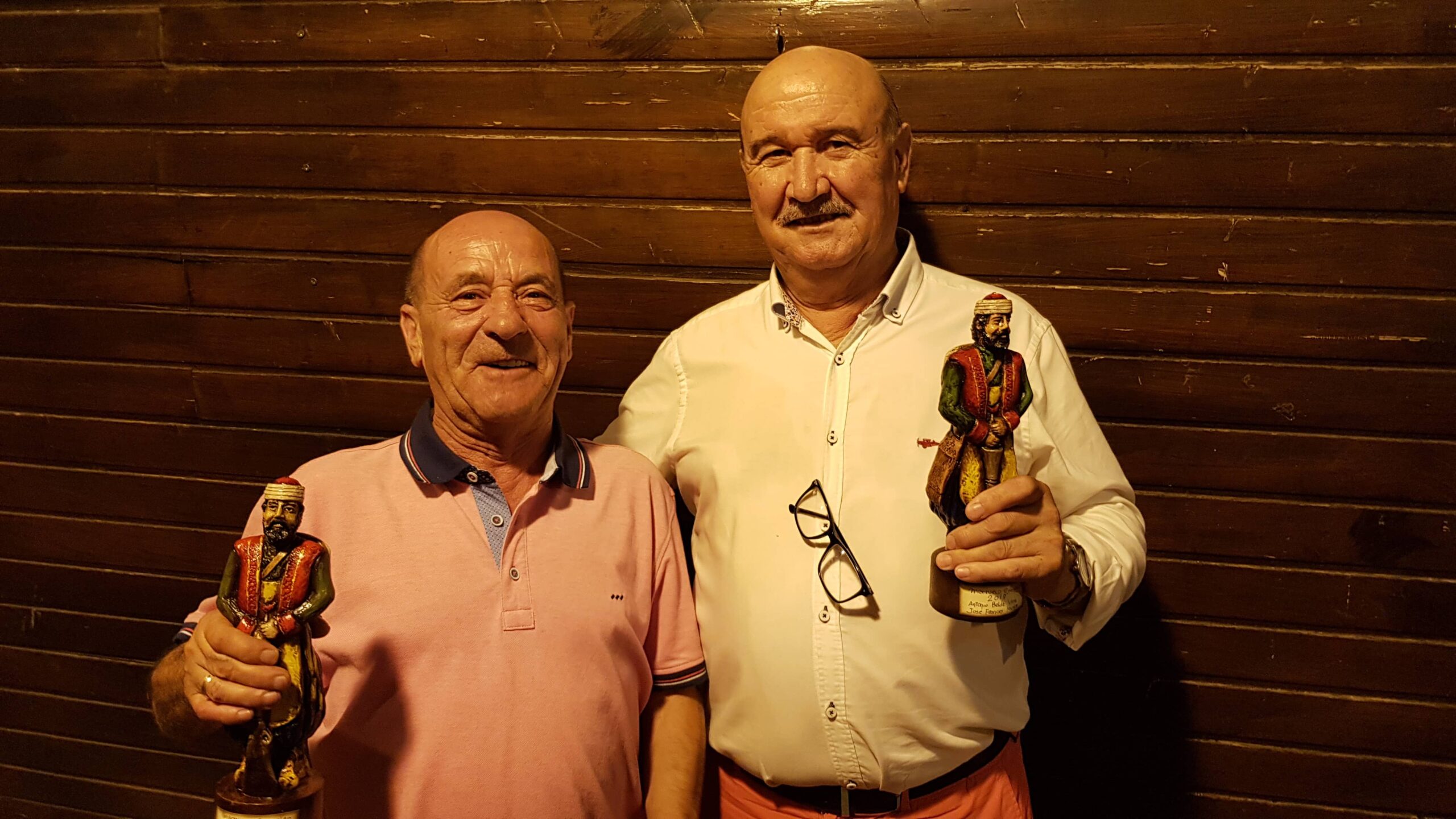 Toni Belda y Pepe Francés reciben el reconocimiento «Marrueco ejemplar 2019