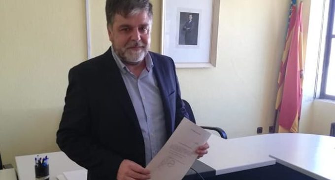 Fulgencio Cerdán recibe la credecial como Diputado provincial de Alicante