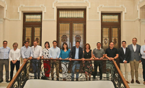 Carlos Mazón estructura el equipo de gobierno de la Diputación de Alicante con dos mujeres como vicepresidenta
