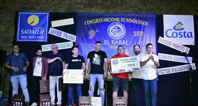 El catalán Dani Luna gana el concurso de monólogo El Rabal Villena