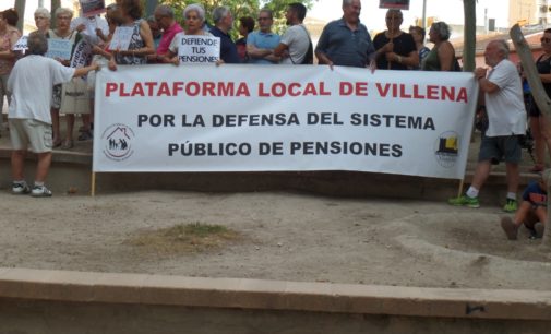 La Plataforma de Pensionistas trasladará sus reivindicaciones al Parlamento Valenciano