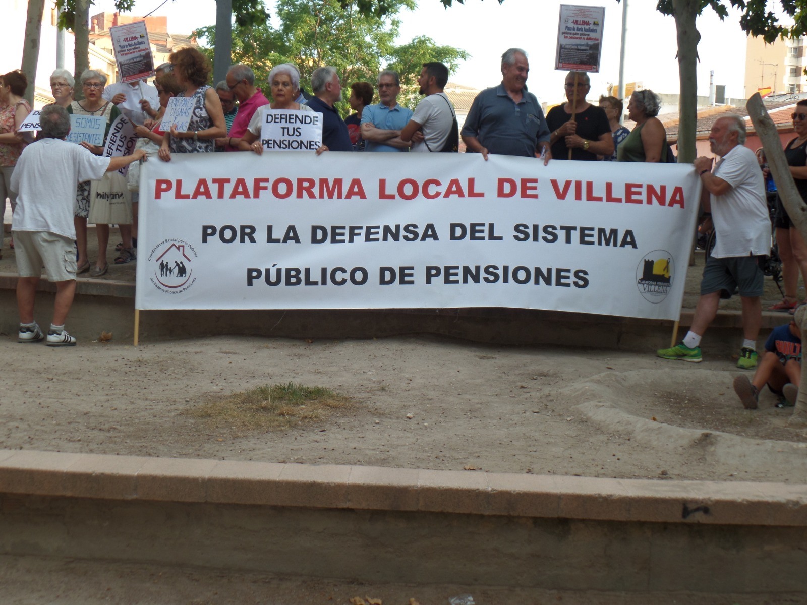 La Plataforma de Pensionistas trasladará sus reivindicaciones al Parlamento Valenciano