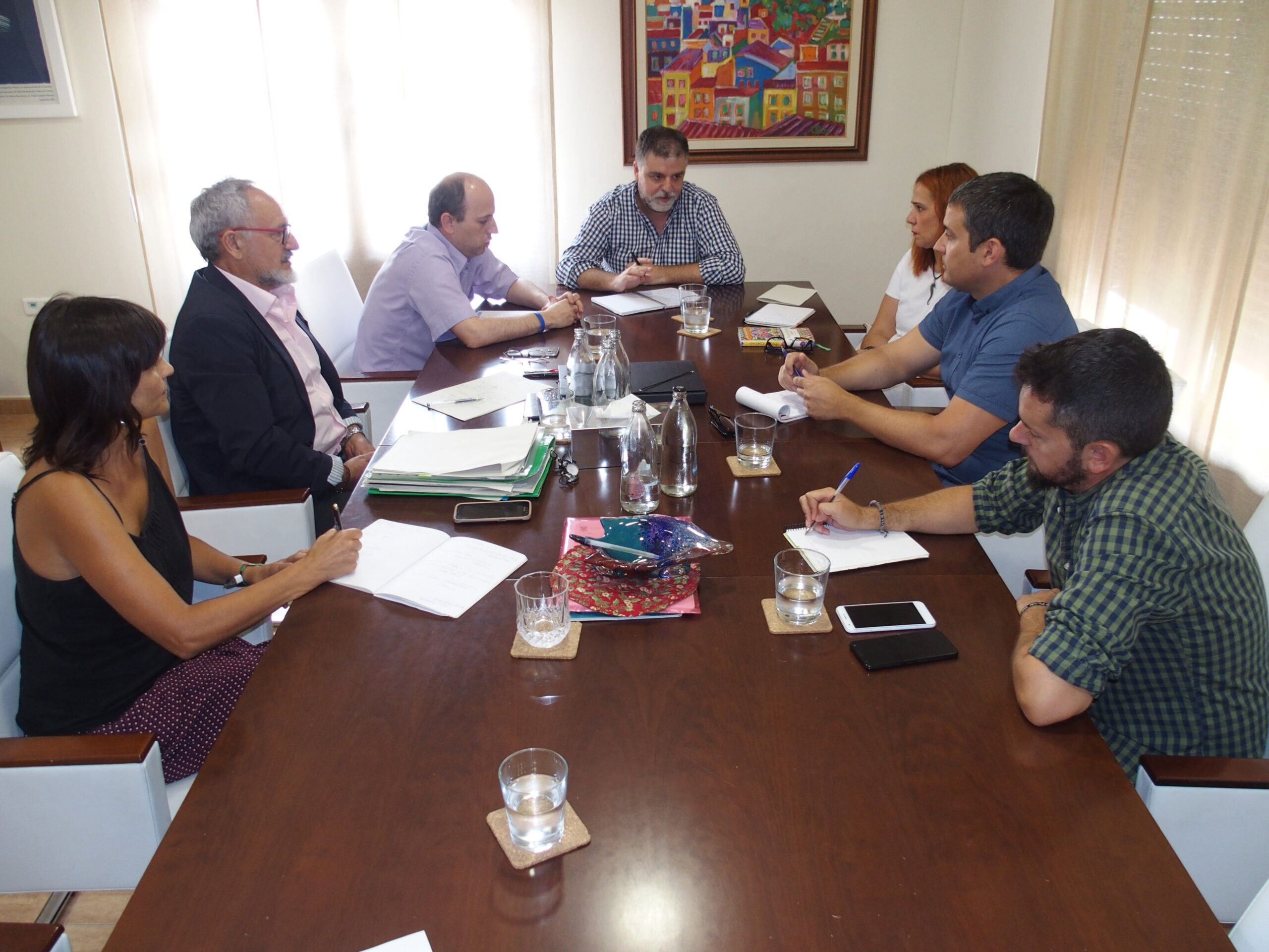 La Consellería de Transición Ecológica visita Villena para detallar las inversiones en la planta de residuos